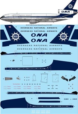 1:144 Overseas National Airways McDD DC -10-30CF