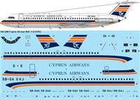 1:144 Cyprus Airways BAC 1-11-500