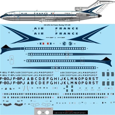 1:144 Air France Boeing 727-200