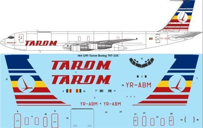 1:144 Tarom (Cargo) Boeing 707-320C
