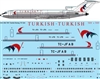 1:144 THY Turkish Airlines (experimental cs) Boeing 727-200