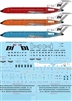1:144 Braniff International 'jellybean cs' Boeing 727-200