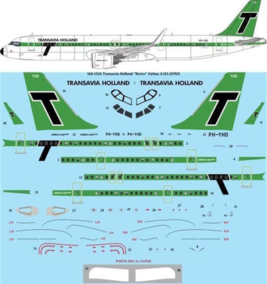 1:144 Transavia (retro cs) Airbus A.321NEO
