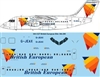 1:144 British European Bae 146-200