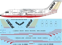 1:144 Capital Airlines Bae 146-200
