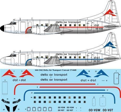 1:144 Delta Air Transport Convair 440