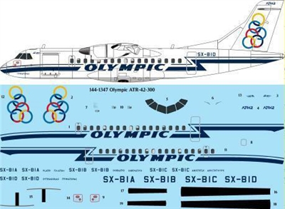 1:144 Olympic Aviation ATR42-300