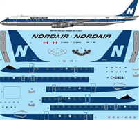 1:144 Nordair Canada Douglas DC-8-61CF