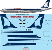 1:144 Tradewinds Boeing 707-320C