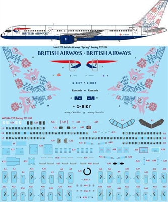 1:144 British Airways 'Spring' Boeing 757-200
