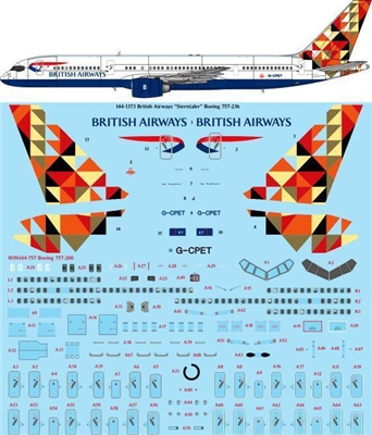 1:144 British Airways 'Sterntaler' Boeing 757-200