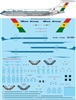 1:144 Ghana Airways Vickers VC-10