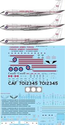 1:144 Canadian Armed Forces Boeing CC-137 (707-320C)