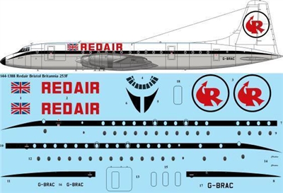 1:144 Redair Bristol Br.175 Britannia 253F