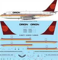 1:144 Orion Airways Boeing 737-200