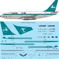 1:144 Luxair Boeing 737-200ADV
