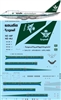 1:144 Saudia Boeing 747SP (EE kit)