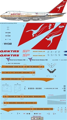 1:144 QANTAS Boeing 747SP (EE kit)