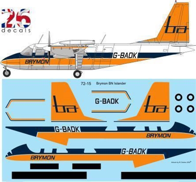 1:72 Brymon Airways BN.2A Islander