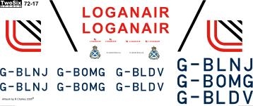 1:72 Loganair BN.2A Islander