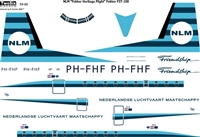 1:72 NLM Heritage Flight Fokker F.27