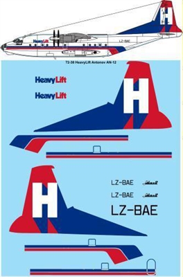 1:72 Heavylift Antonov An.12