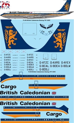 1:72 British Caledonian (late cs) Boeing 707-320C
