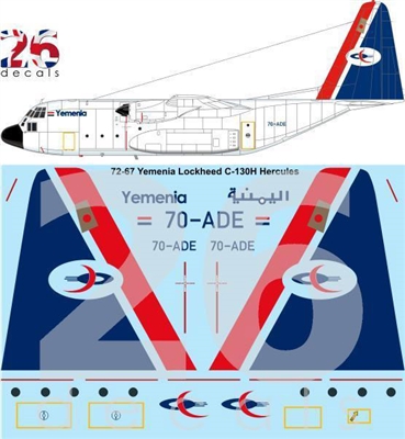 1:72 Yemenia C.130H Hercules