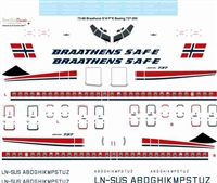 1:72 Braathens SAFE Boeing 737-200