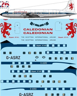 1:72 Caledonian Airlines Douglas DC-6