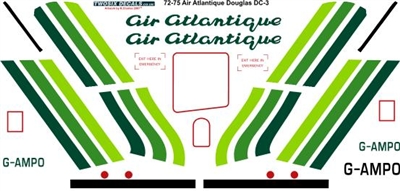 1:72 Air Atlantique (3 tone green) Douglas DC-3