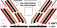 1:72 Air Atlantique (orange & red) Douglas DC-3