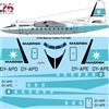1:72 Maersk Fokker F.27