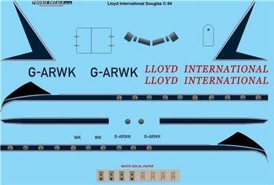 1:72 Lloyd International Douglas C.54
