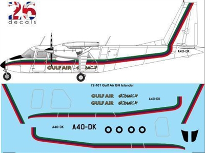 1:72 Gulf Air BN.2A Islander