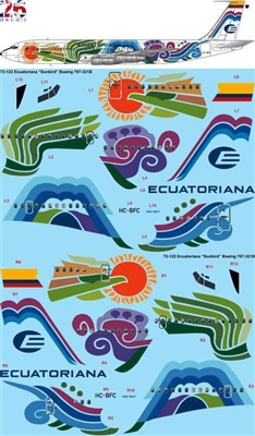 1:72 Ecuatoriana 'Sunbird' Boeing 707-320B