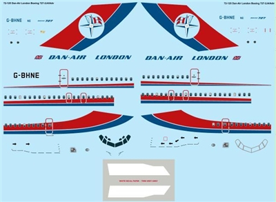 1:72 Dan Air London Boeing 727-200
