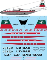 1:72 Balkan Bulgarian (later cs) Antonov An.12B