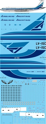 1:72 Aerolineas Argentinas Boeing 707-320B