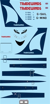 1:72 Tradewinds Boeing 707-320C