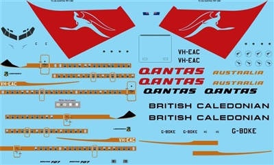 1:72 QANTAS Boeing 707-336C