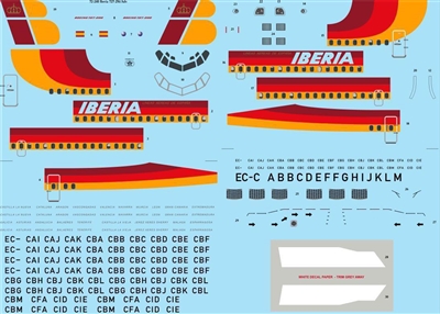 1:72 Iberia Boeing 727-200