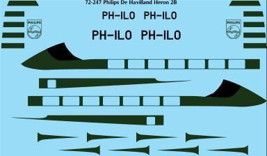 1:72 Philips Ltd Dh.114 Heron 2B