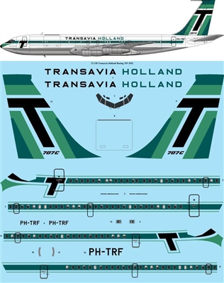 1:72 Transavia Holland Boeing 707-355C