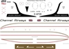 1:96 Channel Airways Vickers Viscount 700