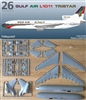 1:144 L.1011 Tristar 1, Gulf Air