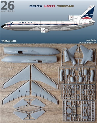 1:144 L.1011 Tristar 200, Delta Airlines