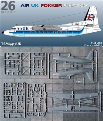 1:144 Fokker F.27-200 Friendship, Air UK
