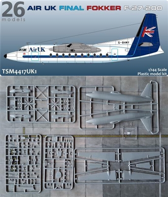 1:144 Fokker F.27-200 Friendship, Air UK (later scheme)
