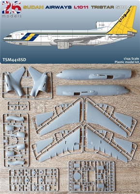 1:144 L.1011 Tristar 500, Sudan Airways